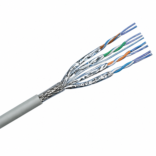 Câble Réseau Ethernet Cuivre Rigide S/FTP(Blindé)