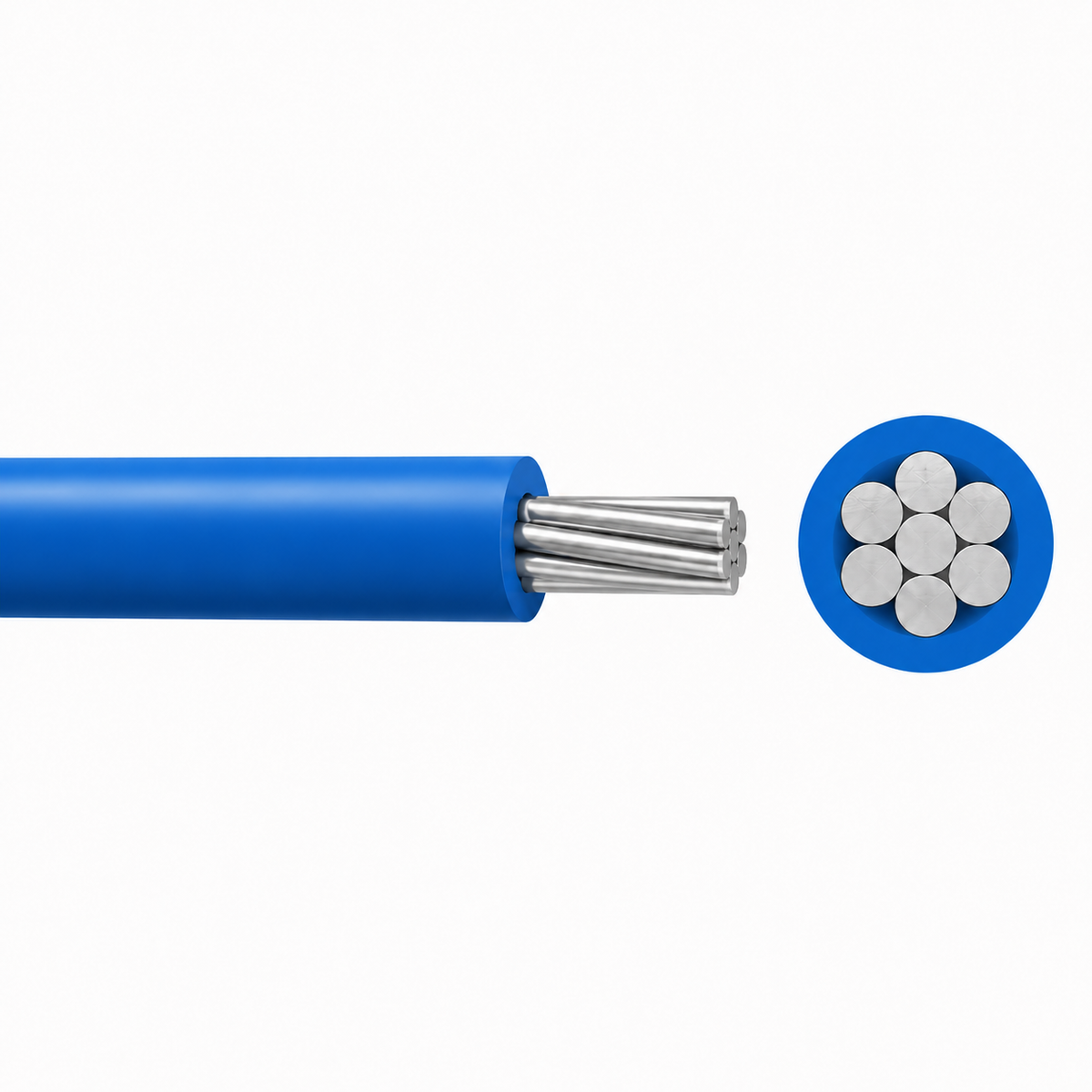 FR-N07V-AR Fil électrique aluminium rigide