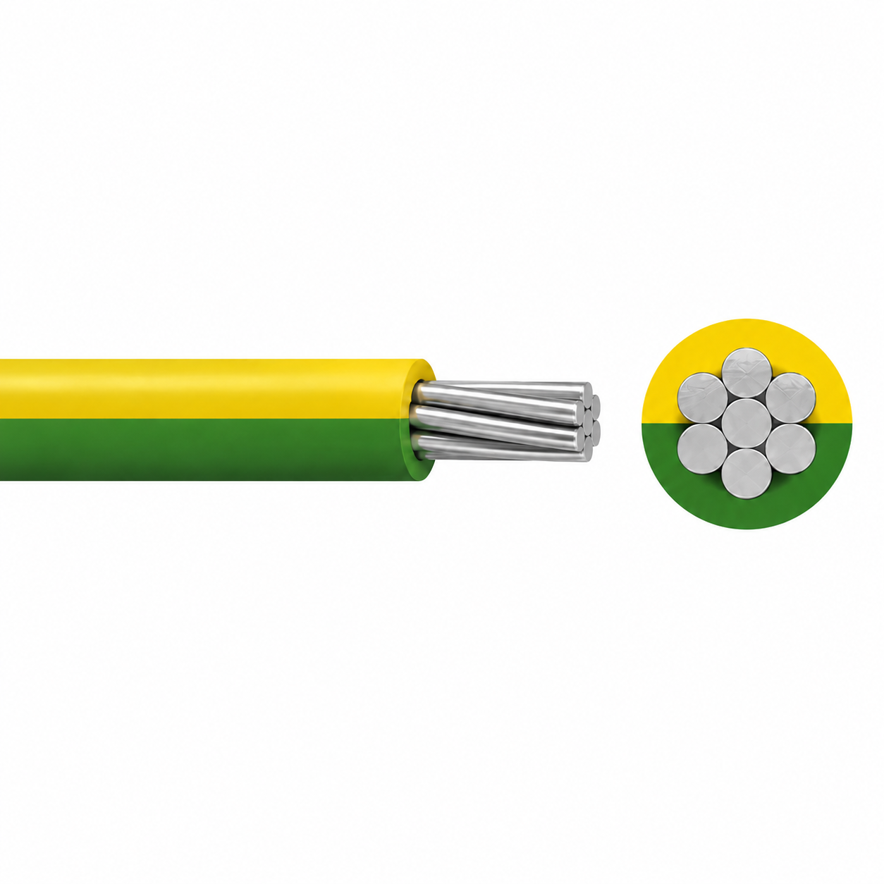 FR-N07V-AR Fil électrique aluminium rigide
