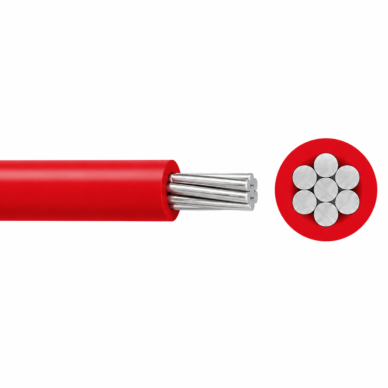 FR-N07V-AR Fil électrique aluminium rigide
